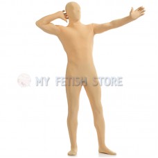 Full Body Light yellow Lycra Spandex Bodysuit Solid Color Zentai suit Halloween Fancy Dress Costume Full Body Light yellow Lycra Spandex Bodysuit Solid Color Zentai suit Halloween Fancy Dress Costume